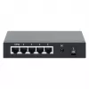 Gigabit 5xPoE Passthrough Switch, alimentado por PoE ou AC, 68W