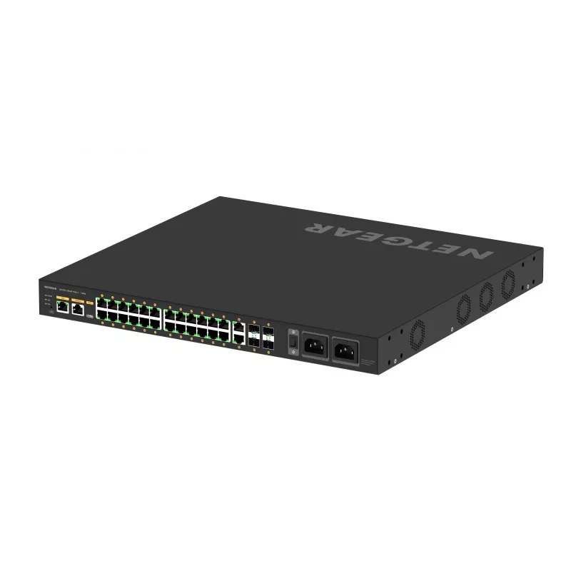 NETGEAR GSM4230UP Gerido L2/L3 Gigabit Ethernet (10/100/1000) Power over Ethernet (PoE) 1U preto