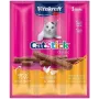 Vitakraft CatStick Mini snacks para gatos com aves e fígado, 3 unid.