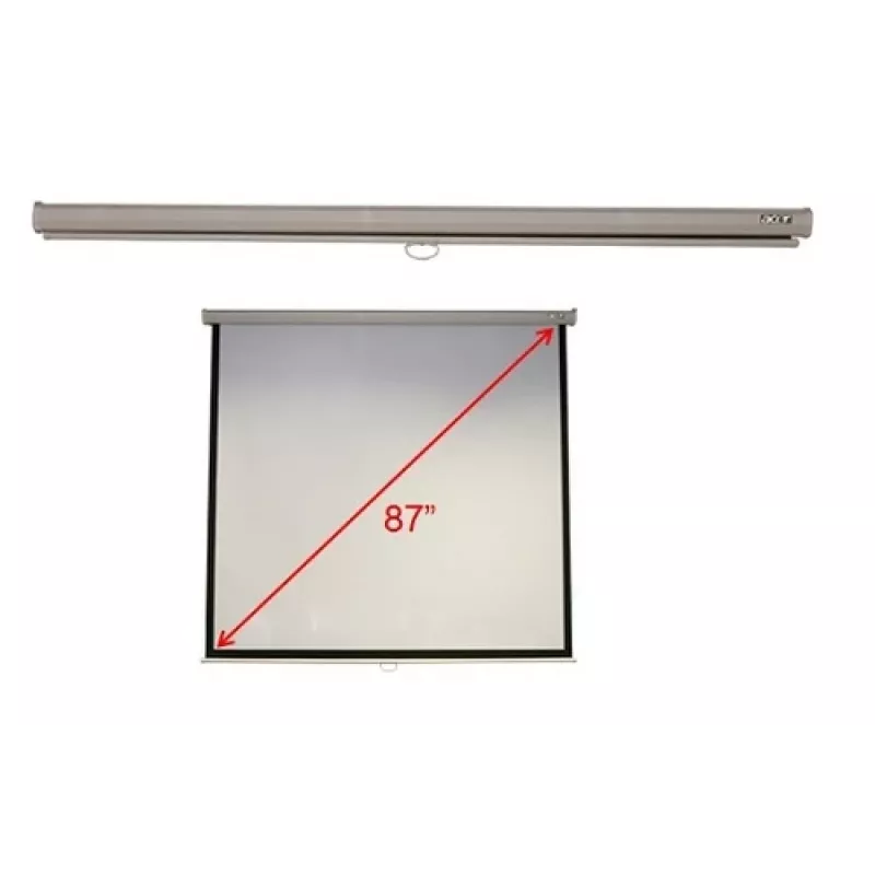 Tela de projeção Acer M87-S01MW 2,21 m (87 polegadas) 1:1