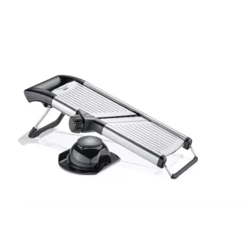 Cortador universal GEFU VOLARI G-89541 com lâminas de aço inoxidável, espessura de corte 1–9 mm, design compacto