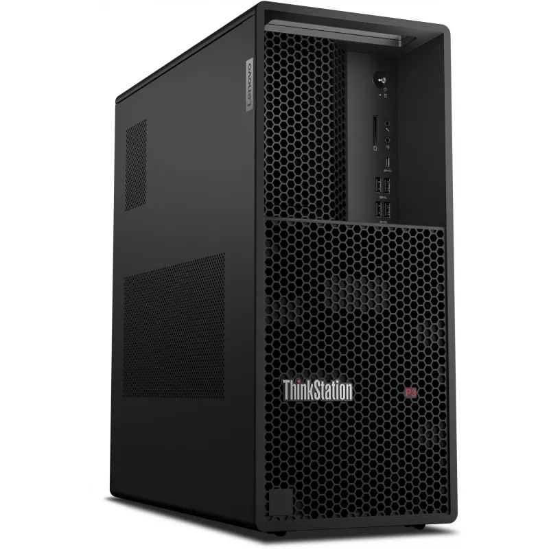 Lenovo ThinkStation P3 Tower Gen 2 Intel Core Ultra 9 285K 64 GB DDR5-SDRAM 1 TB SSD NVIDIA RTX 4000 Ada Windows 11 Pro Workstation preto