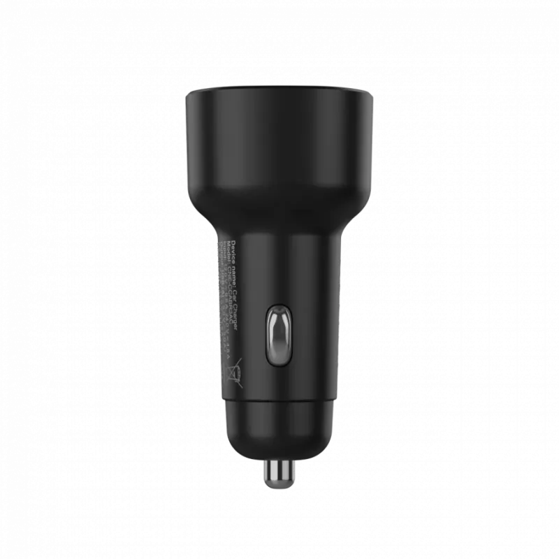Carregador de automóvel CANYON OnDrive 48 PD 48W USB-A+USB-C preto