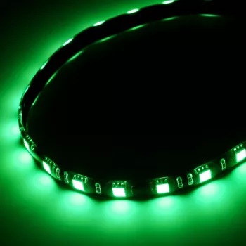 Fita LED interior BitFenix Alchemy 2.0 120 mm, verde, 6 LEDs, PVC/PU/cobre