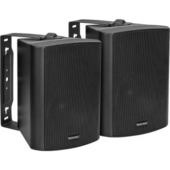 Conjunto de altifalantes ativos Omnitronic ALP-5A com woofer de 5 polegadas, 100 W potência