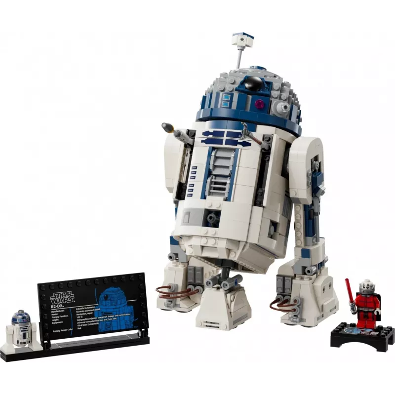 LEGO Star Wars 75379 R2-D2 conjunto de construção com minifigura de Darth Malak, 1050 peças, 10+