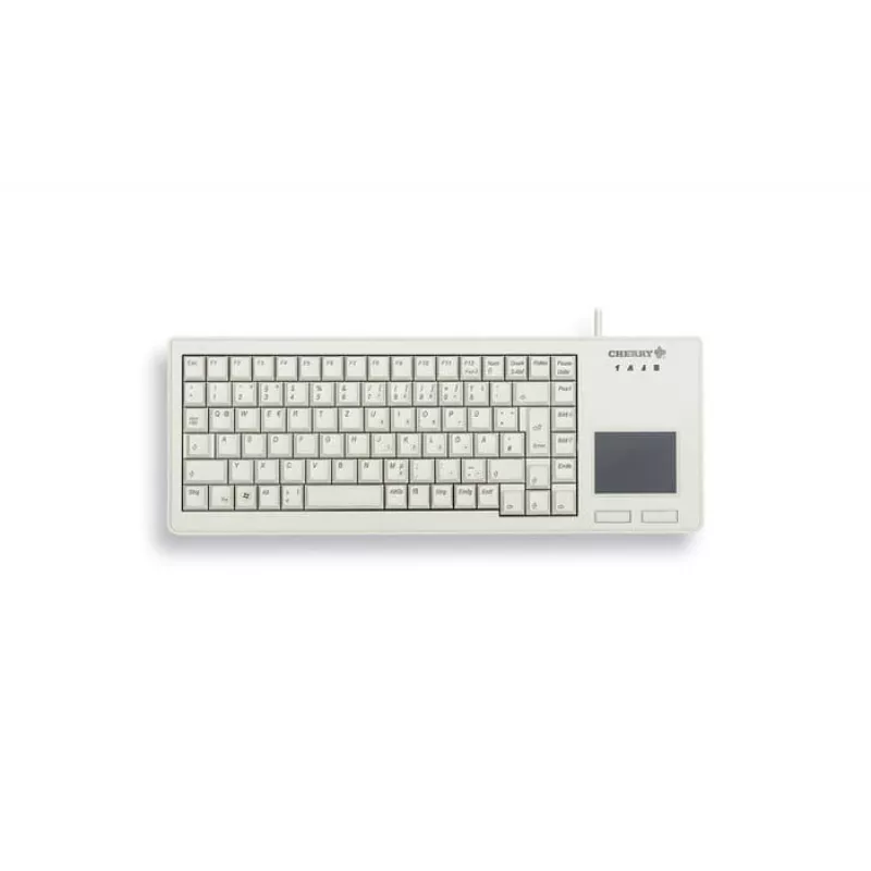 Teclado universal com touchpad CHERRY XS USB QWERTZ alemão cinzento