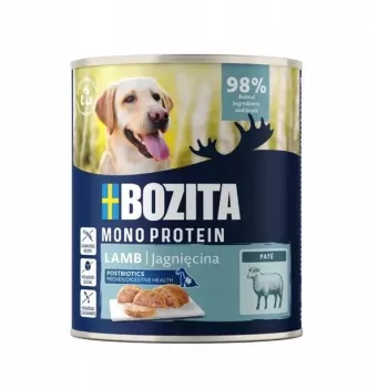 BOZITA Monoproteico Patê Borrego - Alimento húmido para cães - 800g