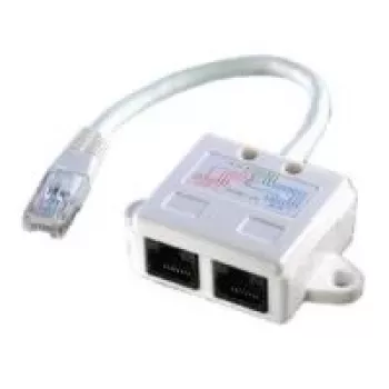VALUE adaptador T - divisor de corrente - RJ-45 (macho)