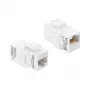 Delock 90991 Acoplador Keystone RJ45 para RJ45 Cat.6A, não blindado, branco