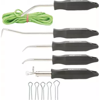 Conjunto de montagem de para-brisas ks tools 140.2240, conjunto de 5 peças para ajuste e vedação de vidros