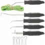Conjunto de montagem de para-brisas ks tools 140.2240, conjunto de 5 peças para ajuste e vedação de vidros