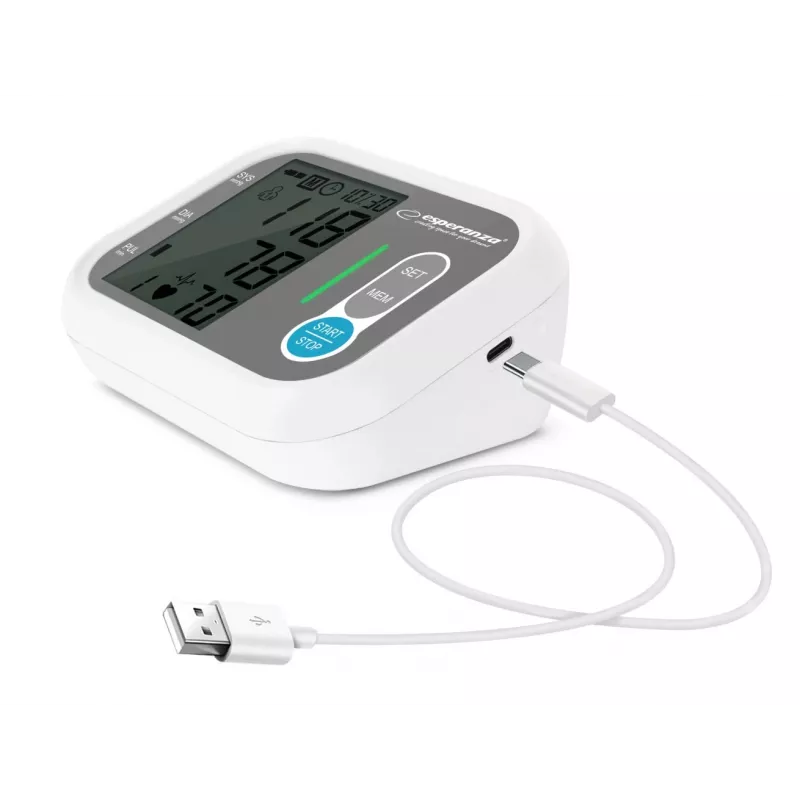 Medidor de tensão arterial Esperanza ECB005 medição automática com ecrã LCD