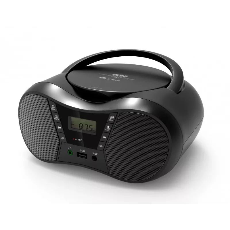 Leitor de rádio CD LILA2 USB/BT preto