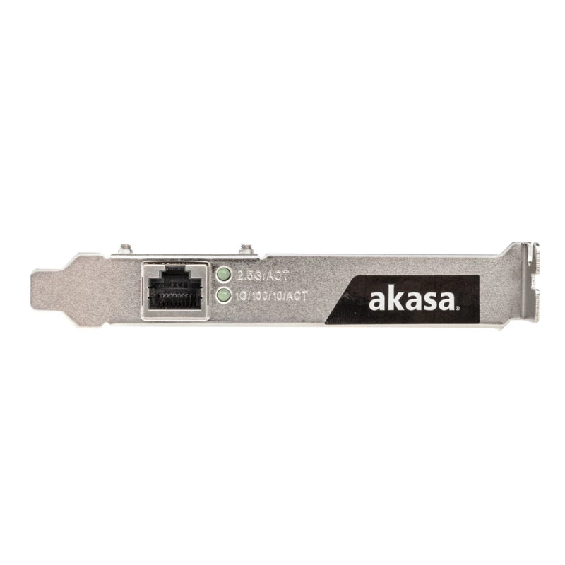 Akasa AK-PCCE25-01 - Integrado - Com fios - PCI Express - Ethernet - 2500 Mbit/s