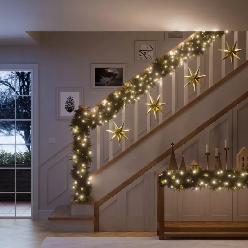 Fita de luzes inteligente de Natal NANOLEAF 1D STARTER KIT 250 LED 20 m IP44 (NF084K02-20XLS)