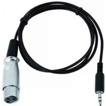 Adaptador DMX EUROLITE 51916210, jack 3,5 mm para XLR, cabo de 1 m