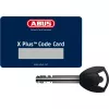 ABUS 59715 cadeado de bicicleta preto - vermelho 1200 mm cadeado de corrente (59715)