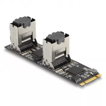 Conversor DeLOCK M.2 2280 Key B+M macho para 8 x SATA