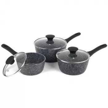 Conjunto de cozinha Salter BW11460BRMFOB 3 peças alumínio preto