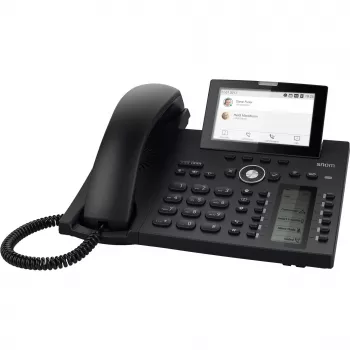 SNOM D385N preto sem Bluetooth sem fonte de alimentação (00004600)