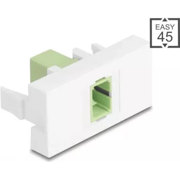Módulo de patch panel DELOCK 90894 SC Simplex, Verde-limão Branco