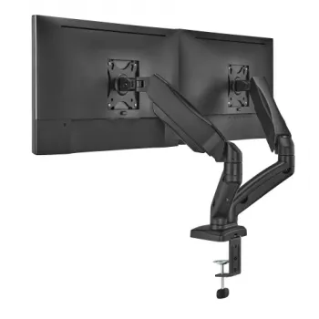 Braço para monitor up up Economical Interactive Counterbalance Braço duplo para monitor Preto mate VESA 75x75/100x100