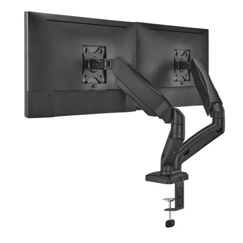 Braço para monitor up up Economical Interactive Counterbalance Braço duplo para monitor Preto mate VESA 75x75/100x100