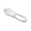 Cabo fixo de silicone líquido FIXDLS-CC12-WH 60W cabo de dados USB branco