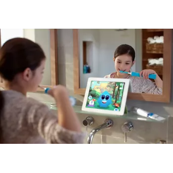 Escova de dentes sónica Philips Sonicare For Kids HX6352/11 cor aqua