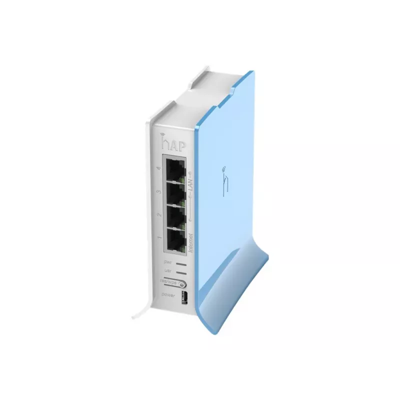 MikroTik | RB941-2nD-TC hAP Lite | Ponto de acesso | 802.11n | 2,4 GHz | 10/100 Mbit/s | Portas Ethernet LAN (RJ-45) 4 | MU-MiMO Sim | sem PoE
