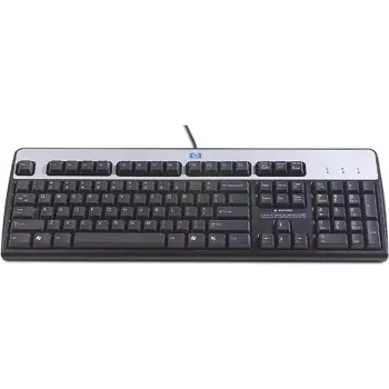 HP 701429-061 Teclado USB QWERTY Italiano Preto, Prateado