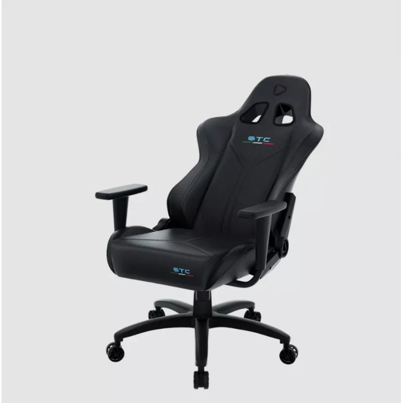 Cadeira gaming Onex STC Tribute Hardcore preto — assento ergonómico para PC/consola, altura ajustável e reclinável