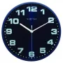 NeXtime Relógio de parede 3053bl Dash Blue, Ø 35 cm, parede, azul