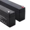 Bateria AGM selada QOLTEC 12V 2,3Ah para sistemas UPS e de backup, descarga máx. 34,5A