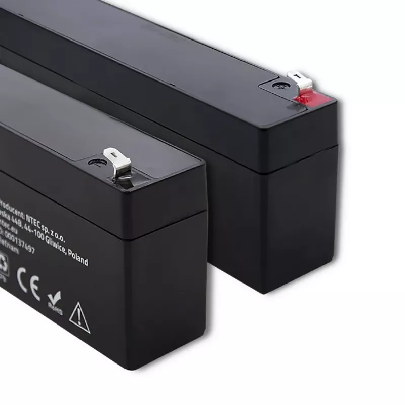 Bateria AGM selada QOLTEC 12V 2,3Ah para sistemas UPS e de backup, descarga máx. 34,5A
