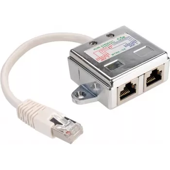 VALUE Adaptador de rede - RJ-45 (M) para RJ-45 (F)