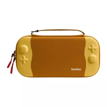 Capa protetora fina Tomtoc FancyCase-G05 para Nintendo Switch 2, amarelo