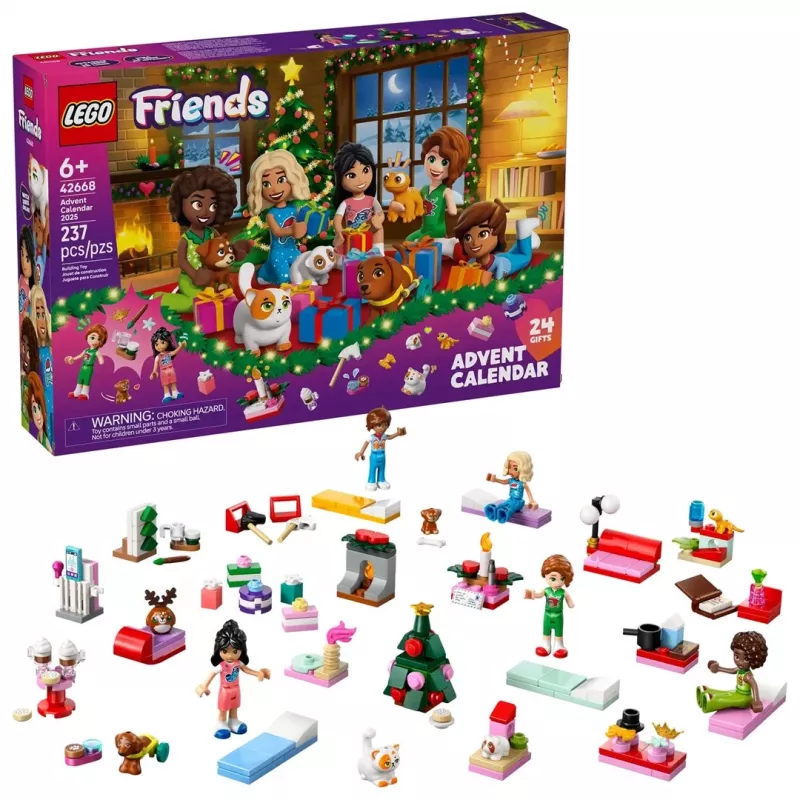 LEGO FRIENDS 42668 calendário do advento 2025