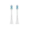 Cabeças de escova de dentes ETA SoftClean pack de 2, cerdas macias, azul e branco