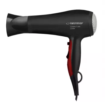 Esperanza Ebh004k Pamela 2200W secador de cabelo prateado