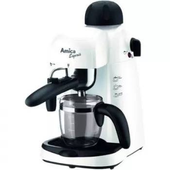 Máquina de café expresso branco-preto CD1011