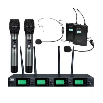 DNA RV-4 MIX - sistema de microfone sem fios