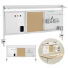Divisória de secretária Ergo Office ER-300 W, largura 1250 mm, carga máxima 10 kg