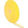 Fecho de velcro DeLOCK 18740 amarelo 20mm 10m