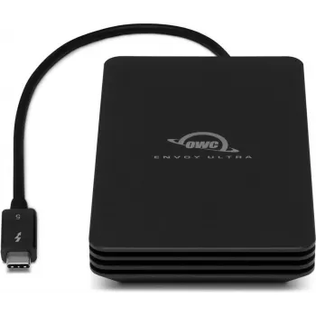 OWC Envoy Ultra - SSD - 4 TB - externo (portátil) - M.2 NVMe (M.2 NVMe) - Thunderbolt 5 (conector USB-C) - Preto (OWCTB5ENVU04)