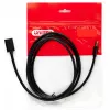 Cabo USB UNITEK Y-C447GBK 0,5 m USB 2.0 preto