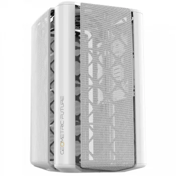 Caixa Geometric Future M2 THE ARK, mesh – branco
