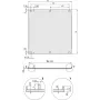 Schroff painel frontal HF 4HE 42TE (20848269)