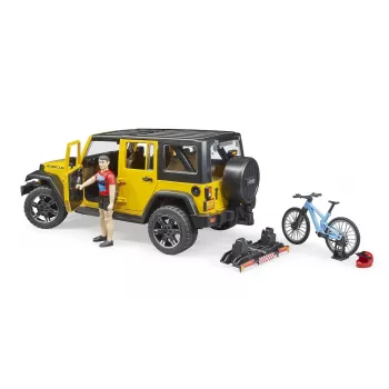 Brinquedo Jeep BRUDER 02543 para tema de BTT e ciclismo, ABS, multicolorido, a partir de 4 anos